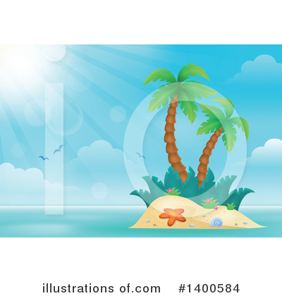 Palm Tree Clipart #1400584 by visekart