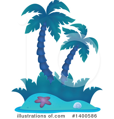 Palm Tree Clipart #1400586 by visekart