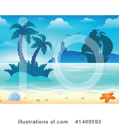 Palm Tree Clipart #1400593 by visekart