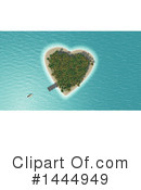 Island Clipart #1444949 by KJ Pargeter