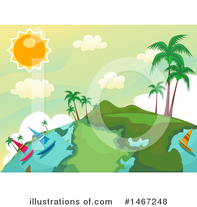 Royalty-Free (RF) Island Clipart Illustration by BNP Design Studio - Stock Sample #1467248