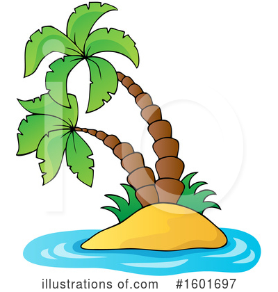 Palm Tree Clipart #1601697 by visekart