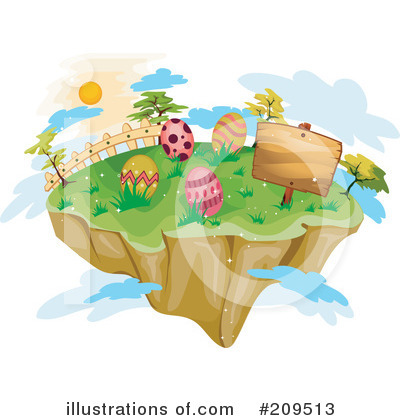 Floating Island Clipart #209513 by BNP Design Studio