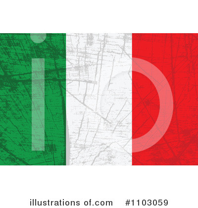 Italian Flag Clipart #1103059 by Andrei Marincas