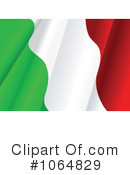 Italy Flag Clipart #1064829 by Vector Tradition SM