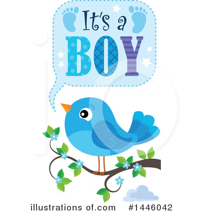 Its A Boy Clipart #1446042 by visekart