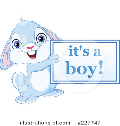 Royalty-Free (RF) Its A Boy Clipart Illustration by yayayoyo - Stock Sample #227747