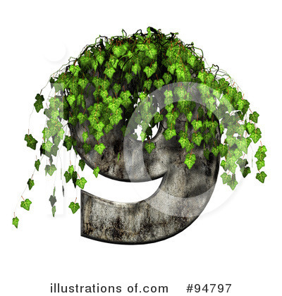 Ivy Numbers Clipart #94797 by chrisroll