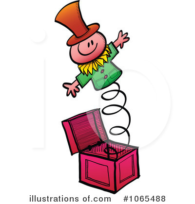 Royalty-Free (RF) Jack In The Box Clipart Illustration by Zooco - Stock Sample #1065488