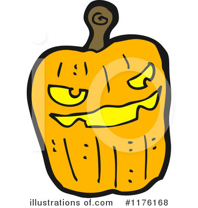 Royalty-Free (RF) Jack O Lantern Clipart Illustration by lineartestpilot - Stock Sample #1176168