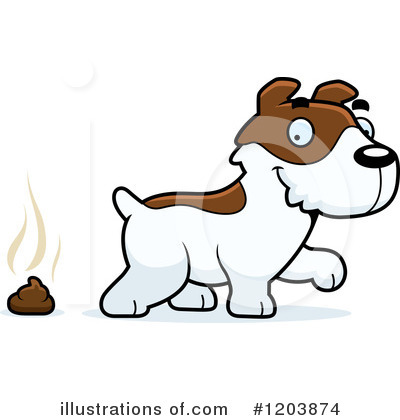 Jack Russell Terrier Clipart #1203874 by Cory Thoman