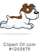 Jack Russell Terrier Clipart #1203875 by Cory Thoman