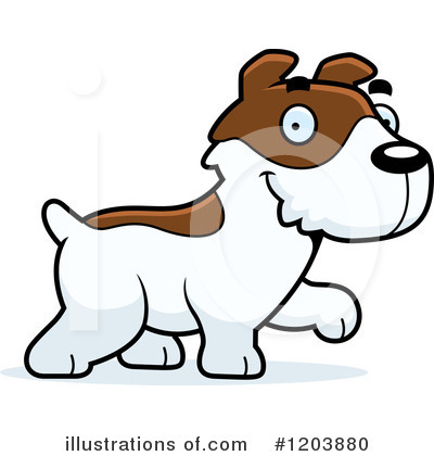 Royalty-Free (RF) Jack Russell Terrier Clipart Illustration by Cory Thoman - Stock Sample #1203880