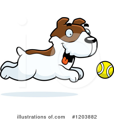 Royalty-Free (RF) Jack Russell Terrier Clipart Illustration by Cory Thoman - Stock Sample #1203882