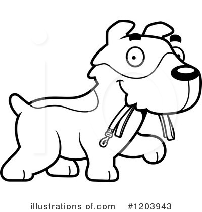 Jack Russell Terrier Clipart #1203943 by Cory Thoman