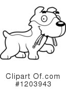 Jack Russell Terrier Clipart #1203943 by Cory Thoman
