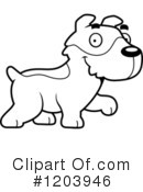 Jack Russell Terrier Clipart #1203946 by Cory Thoman