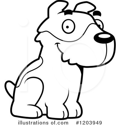 Jack Russell Terrier Clipart #1203949 by Cory Thoman