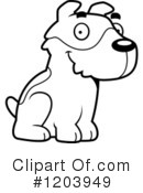 Jack Russell Terrier Clipart #1203949 by Cory Thoman