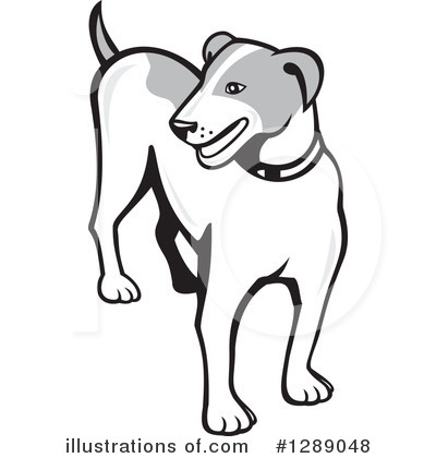 Royalty-Free (RF) Jack Russell Terrier Clipart Illustration by patrimonio - Stock Sample #1289048