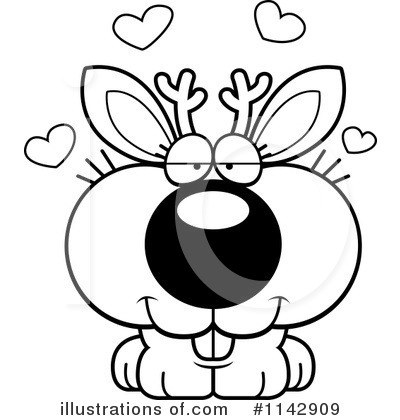 Royalty-Free (RF) Jackalope Clipart Illustration by Cory Thoman - Stock Sample #1142909