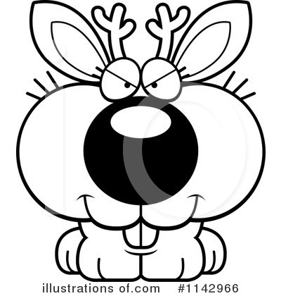 Royalty-Free (RF) Jackalope Clipart Illustration by Cory Thoman - Stock Sample #1142966