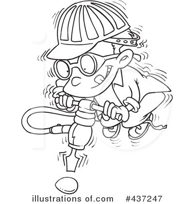 Jackhammer Clipart #437247 by toonaday