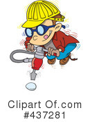 Jackhammer Clipart #437281 by toonaday