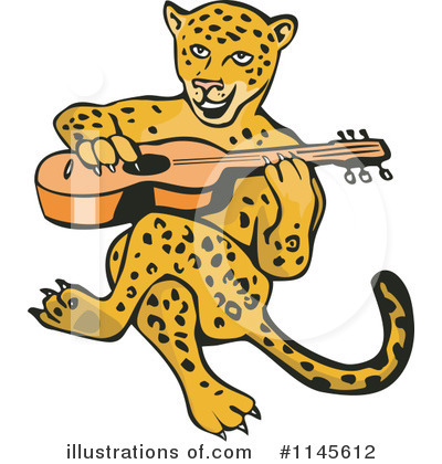 Royalty-Free (RF) Jaguar Clipart Illustration by patrimonio - Stock Sample #1145612
