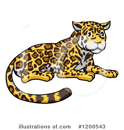 Royalty-Free (RF) Jaguar Clipart Illustration by AtStockIllustration - Stock Sample #1200543