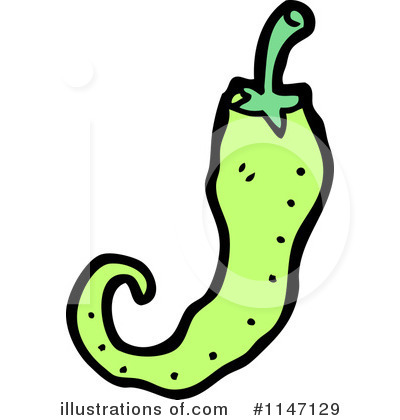 Royalty-Free (RF) Jalapeno Clipart Illustration by lineartestpilot - Stock Sample #1147129