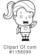 Jane Girl Character Clipart #1156090 by Cory Thoman
