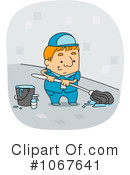 Janitor Clipart #1067641 by BNP Design Studio