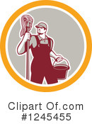 Janitor Clipart #1245455 by patrimonio