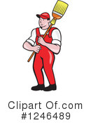 Janitor Clipart #1246489 by patrimonio