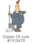 Janitor Clipart #1312470 by djart