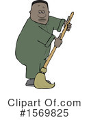 Janitor Clipart #1569825 by djart