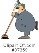 Janitor Clipart #97359 by djart