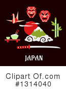 Japan Clipart #1314040 by Vector Tradition SM