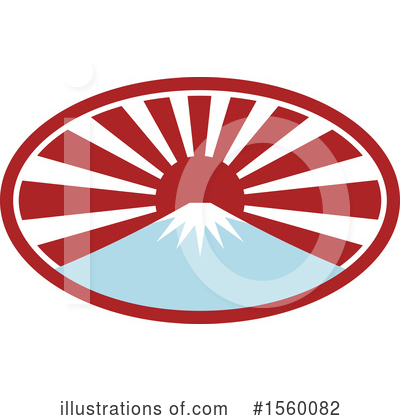 Mount Fuji Clipart #1560082 by patrimonio