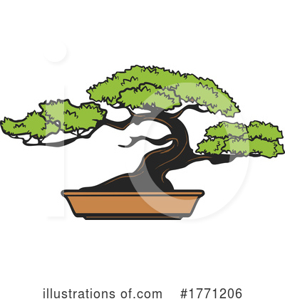 Bonsai Clipart #1771206 by Vector Tradition SM