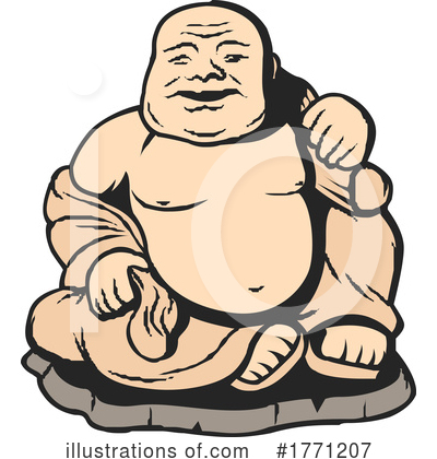 Buddha Clipart #1771207 by Vector Tradition SM