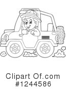 Jeep Clipart #1244586 by visekart