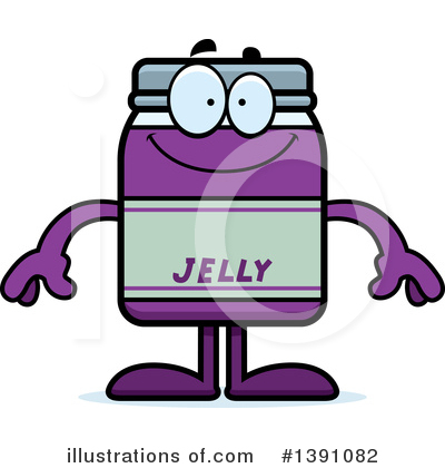 Royalty-Free (RF) Jelly Mascot Clipart Illustration by Cory Thoman - Stock Sample #1391082