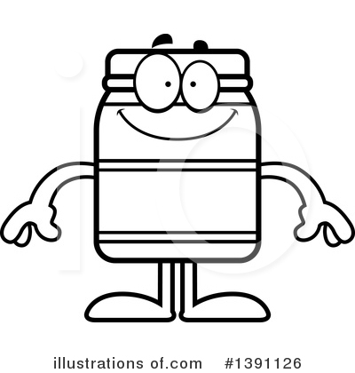 Royalty-Free (RF) Jelly Mascot Clipart Illustration by Cory Thoman - Stock Sample #1391126