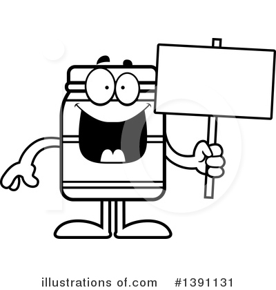 Royalty-Free (RF) Jelly Mascot Clipart Illustration by Cory Thoman - Stock Sample #1391131