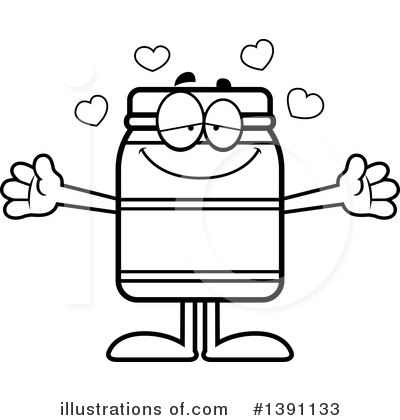 Royalty-Free (RF) Jelly Mascot Clipart Illustration by Cory Thoman - Stock Sample #1391133