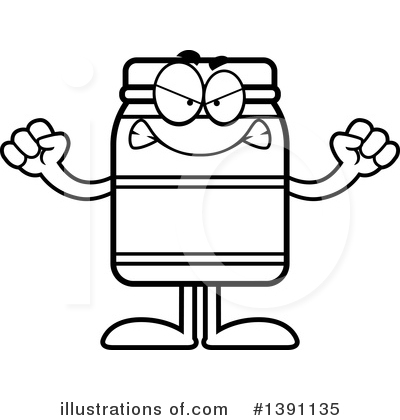 Jelly Mascot Clipart #1391135 by Cory Thoman