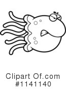 Jellyfish Clipart #1141140 by Cory Thoman
