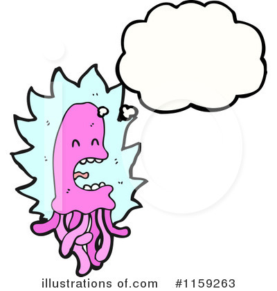 Royalty-Free (RF) Jellyfish Clipart Illustration by lineartestpilot - Stock Sample #1159263